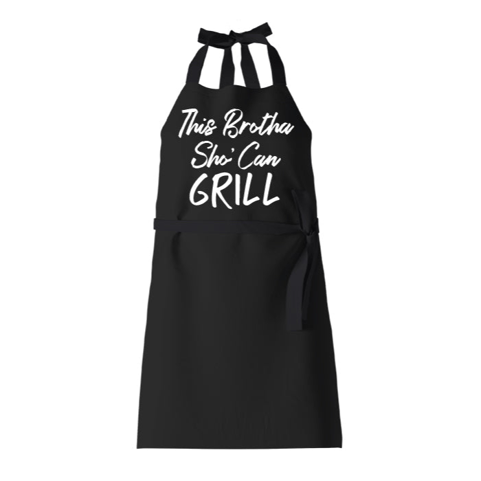 This Brotha Sho Can Grill Apron